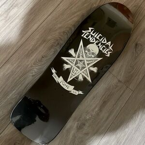 OBEY x Suicidal Tendencies collaboration skateboard deck. Limited edition.